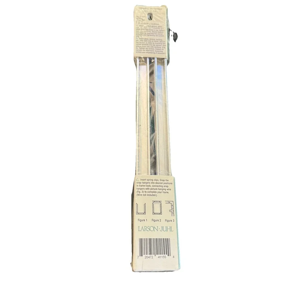 Larson-Juhl Framepac Custom Frame Kit 16 Inch Silver Aluminum NIP‎ Sealed